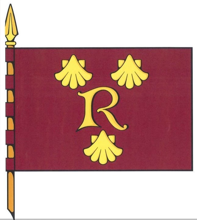 La nueva bandera incluye algunos símbolos del escudo redondelano.