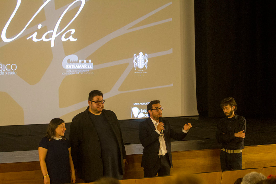 Rubén Riós participó ayer en el festival Primavera de Cine para presentar el documental “Máis que vida” y el cortometraje “Vida”, ambos forman parte de un proyecto que dirige y en el que colabora con personas de capacidades diferentes.