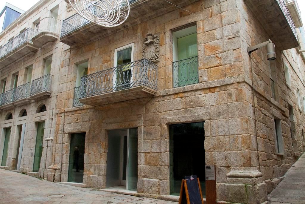 La oficina de los registros, donde estuvo la sede de la Provincia de Vigo en el siglo XIX.