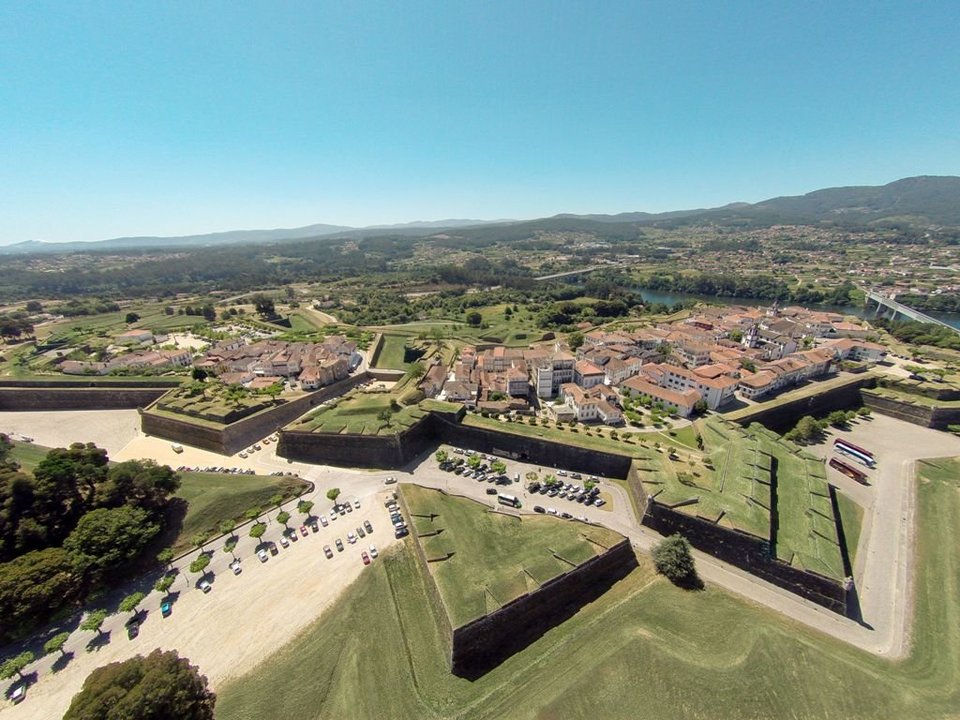 La fortaleza de Valença de Minho, con sus 5 kilómetros,  es una de las integrantes de la candidatura portuguesa.