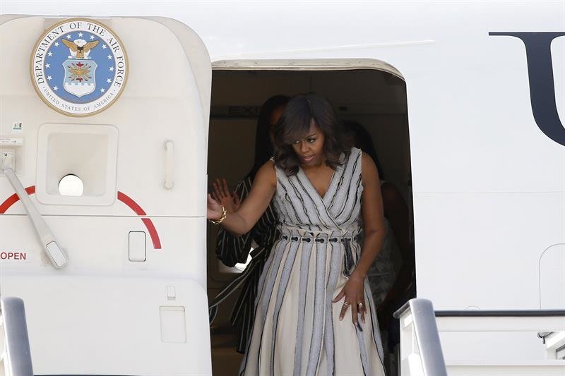 La primera dama de EEUU, Michelle Obama en España