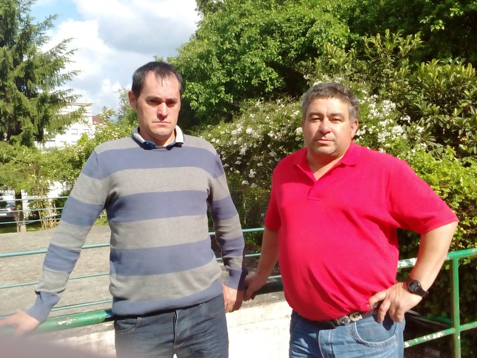 José Manuel Alfaya y Juan Carlos Alén Otero.