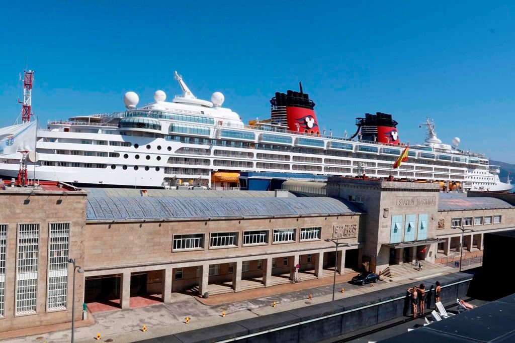 El crucero Disney, la magia en Vigo