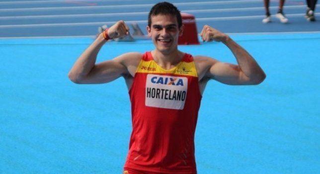 El velocista español Bruno Hortelano
