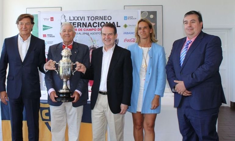 Presentación del torneo del Club de Campo de Vigo.