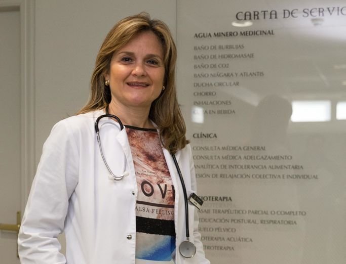 Laura Gómez San Miguel, médico de Balneario de Mondariz.