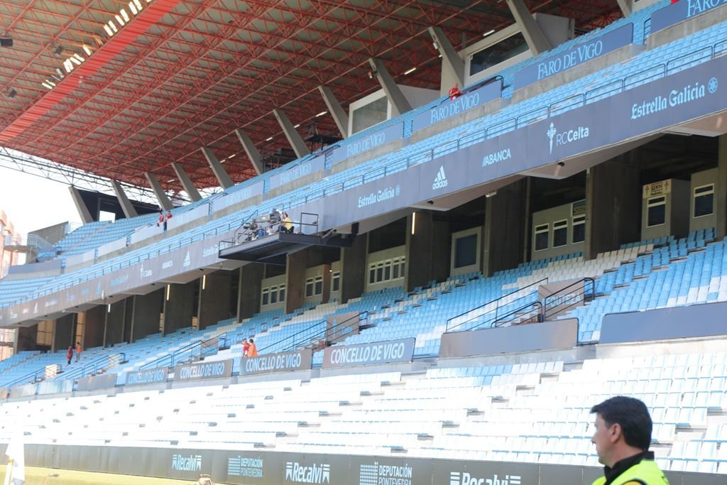 El club ha tenido que acometer mejoras en el estadio, muchas de ellas relativas a las retransmisiones televisivas.