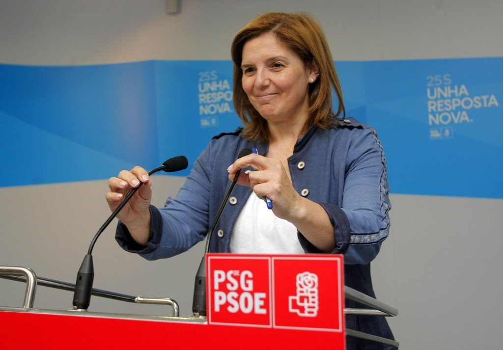 Pilar Cancela, presidenta de la gestora del PSdeG.