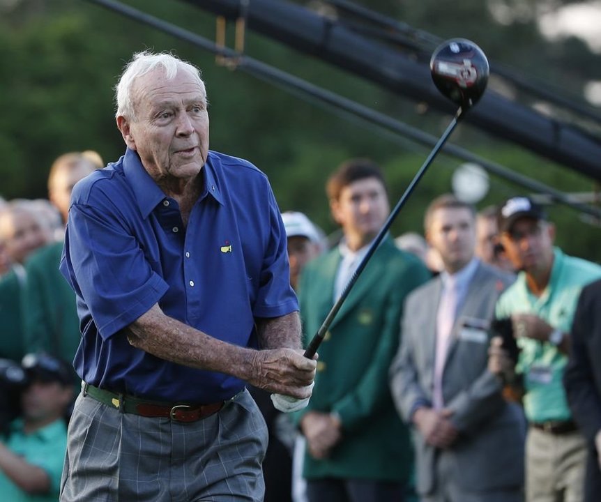 Arnold Palmer falleció a los 87 años de edad en Pittsburgh.
