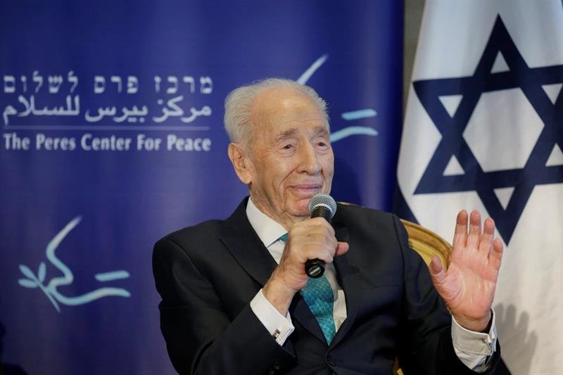 El expresidente israelí y Premio Nobel de la Paz, Shimon Peres