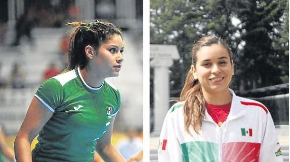 Itzel Aguirre y Selene Sifuentes, nuevas jugadoras porriñesas.
