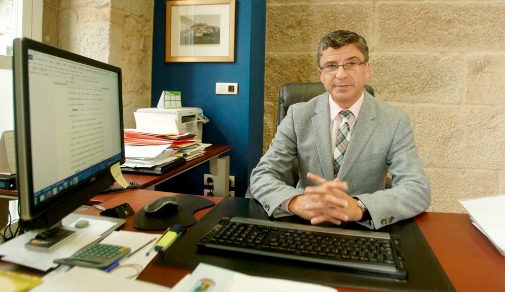 Jaime Romero Costas es el delegado del Distrito de Notarios de Vigo.