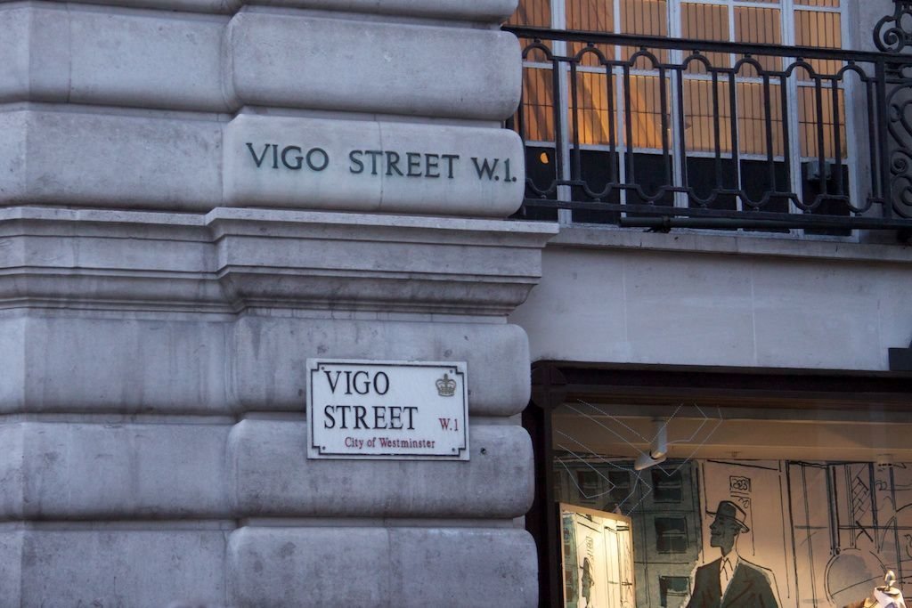 La Vigo Street, con el que los ingleses quisieron dar importancia a la batalla.