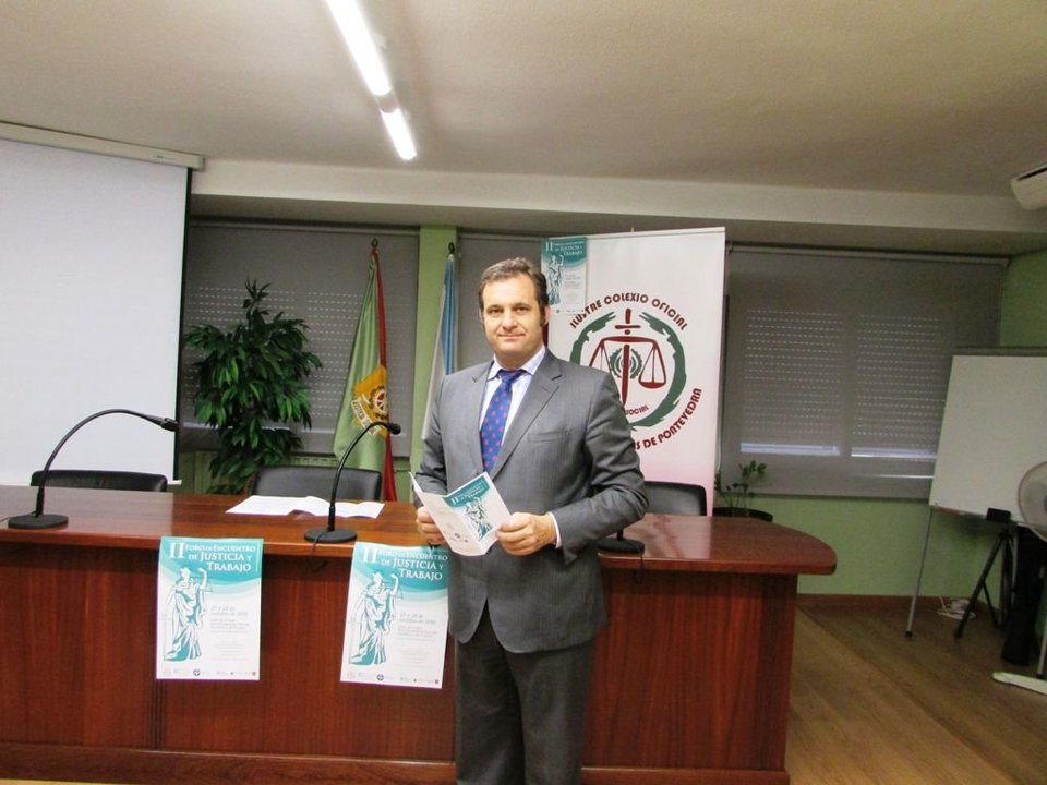 Gómez Villaverde es el presidente del Colegio Provincial de Graduados Sociales, con 400 miembros