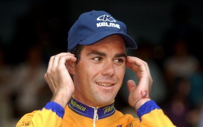 El ganador de la Vuelta Ciclista a España de 2002, Aitor González