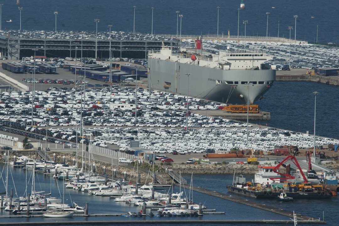La automoción es el primer capítulo de exportaciones de Vigo y la provincia a EE UU y casi la totalidad sale del puerto de Vigo.