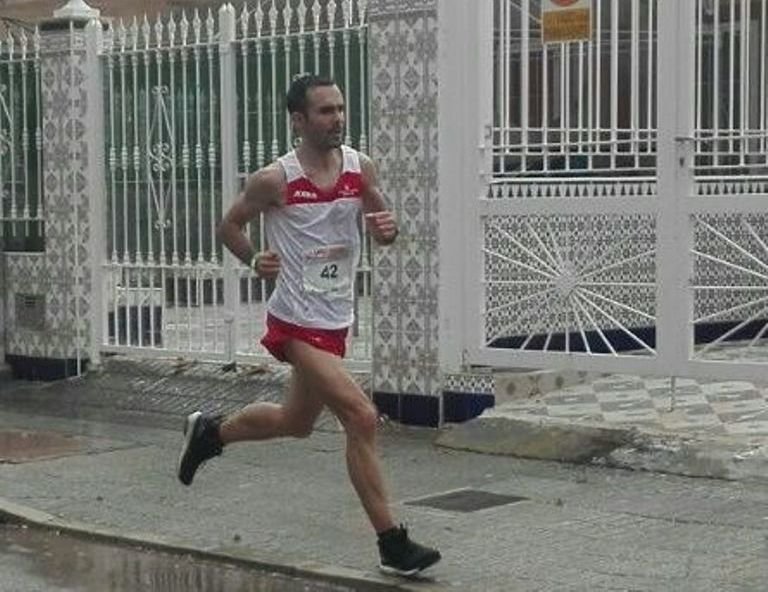 José Antonio Requejo, en la prueba disputada en Los Alcáceres.