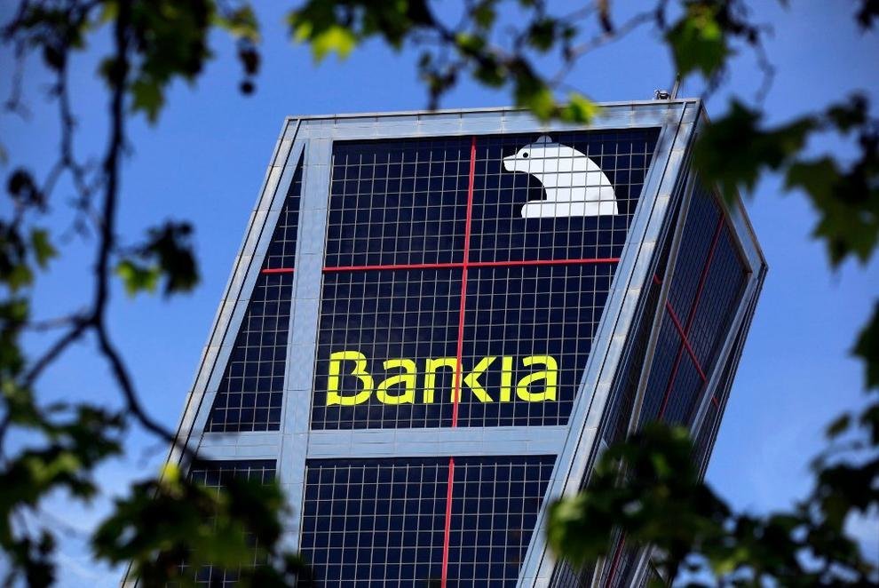 Sede de Bankia, una de las entidades nacionalizadas, en Madrid.