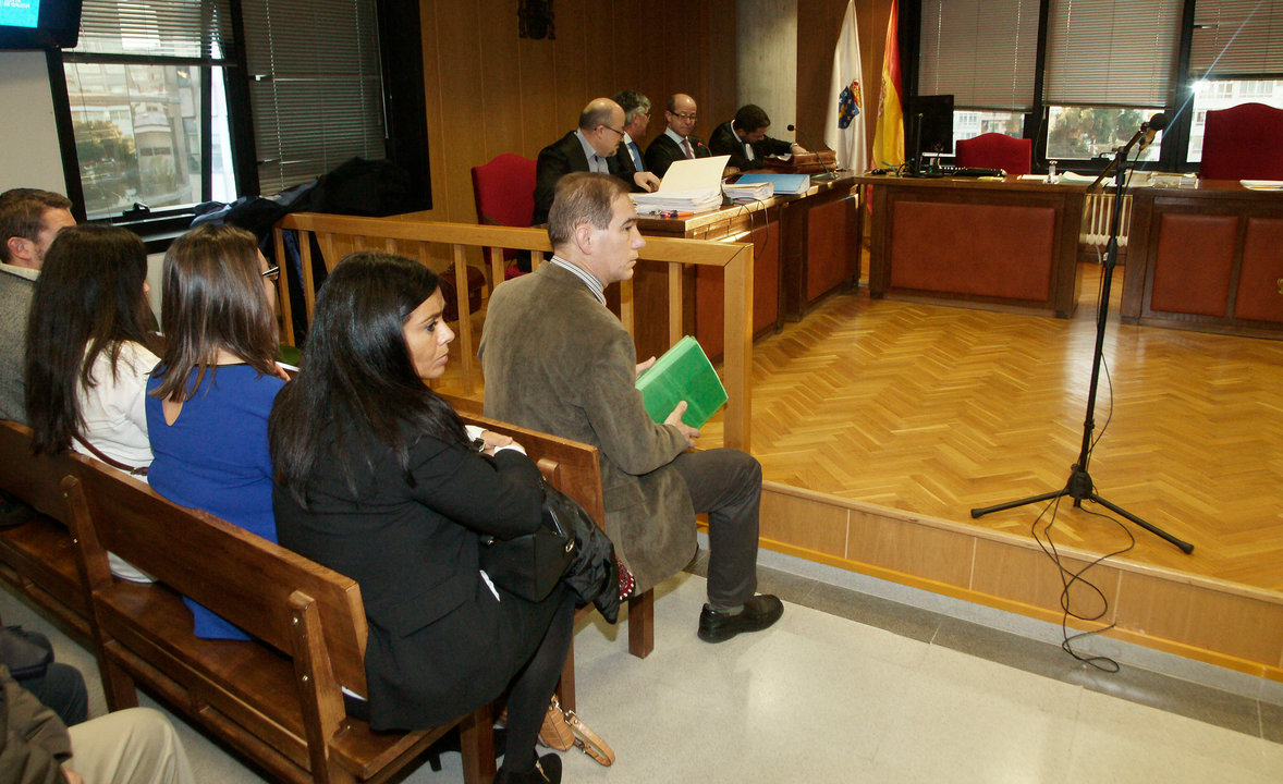 El traumatólogo Pedro Larrauri, ayer, durante el juicio en el Penal número 3.
