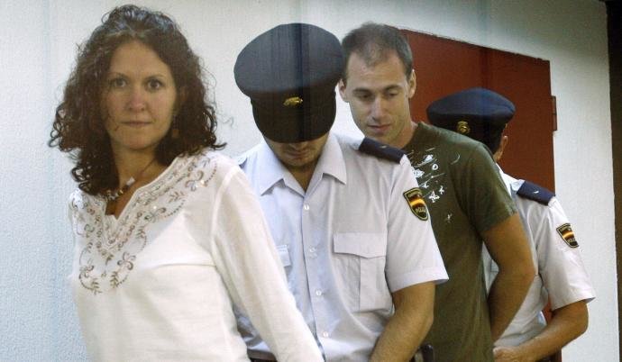 La madre de la pequeña, Sara Majarenas, durante su juicio en 2007.