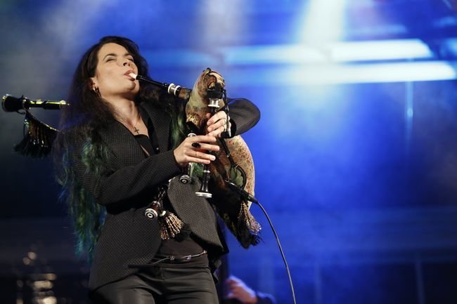Cristina Pato nun concerto en Ourense.Foto: Xesús Fariñas