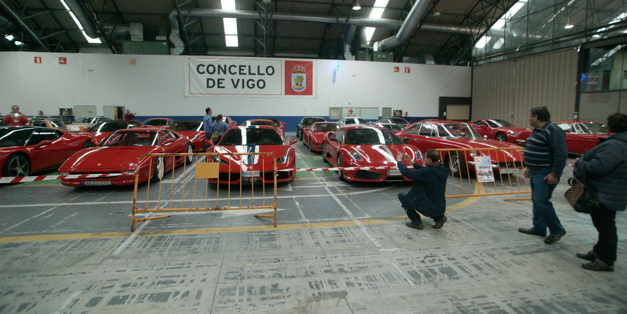 El Ifevi acogió ayer una jornada histórica en el evento de coches clásicos con Ferrari.