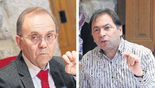 Nuevo enfrentamiento entre el alcalde, Xosé Represas y el portavoz del Partido  Popular, Salvador G. Solla.