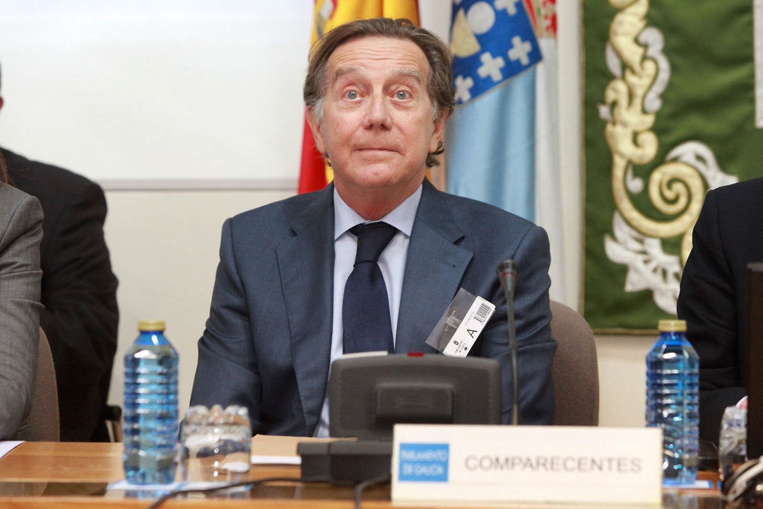José Luis Méndez, durante su comparecencia ante la comisión de las cajas, en junio de 2013.