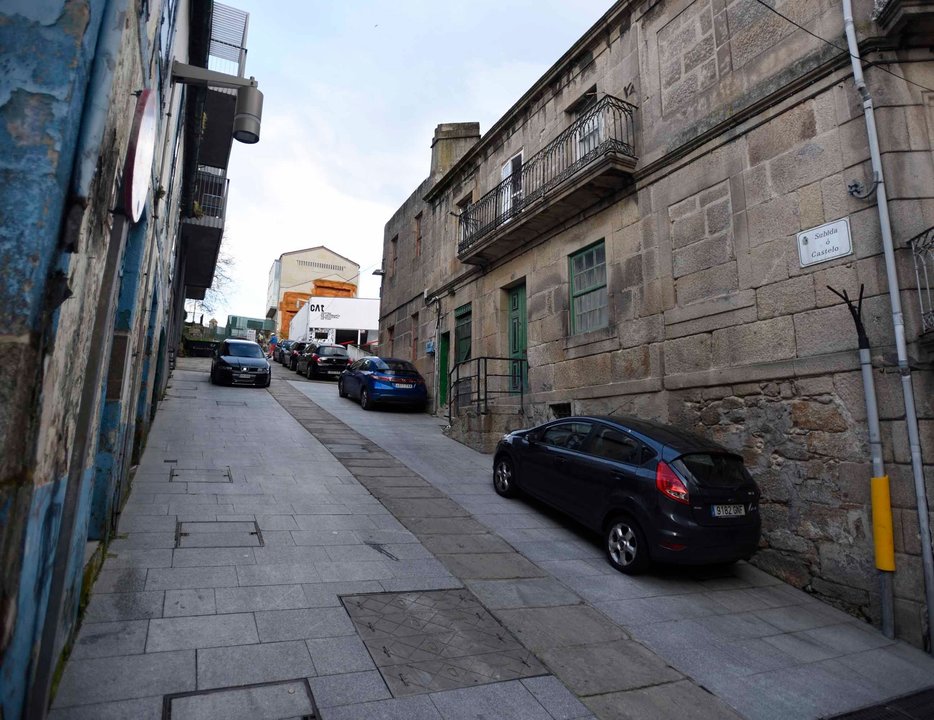 La detención fue en uno de los edificios de la Subida ao Castelo, donde ya hubo otros operativos.