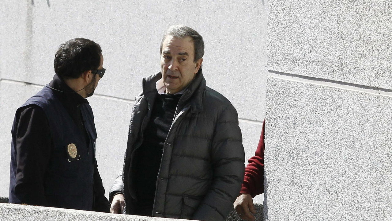 Raúl López, en el mes de junio del pasado año antes de testificar ante la juez Pilar de Lara.