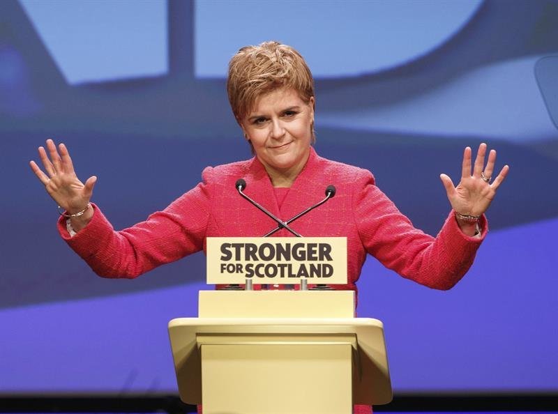 La ministra principal escocesa, la nacionalista Nicola Sturgeon
