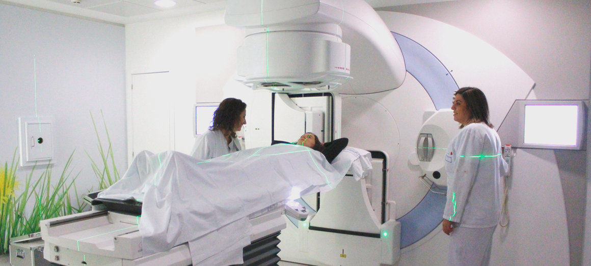 Vista de un acelerador lineal de última generación para los equipos de radioterapia como los donados a Galicia.