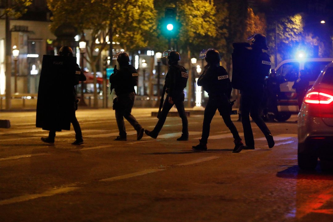 Miembros de la Policía francesa