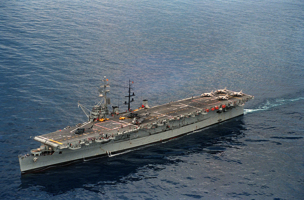 El portaviones &#34;Dédalo&#34; fue el primer que tuvo la Armada, siendo asignado en el año 1967.