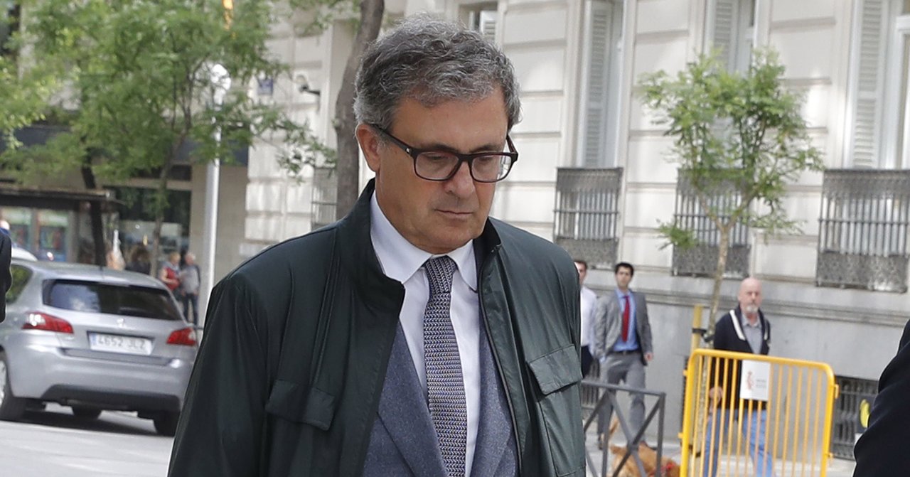 Jordi Pujol Ferrusola, a su llegada a la Audiencia Nacional.