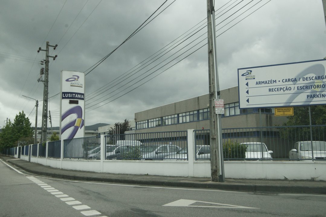 Las instalaciones de la auxiliar de automoción Antolín en Vila Nova de Cerveira.