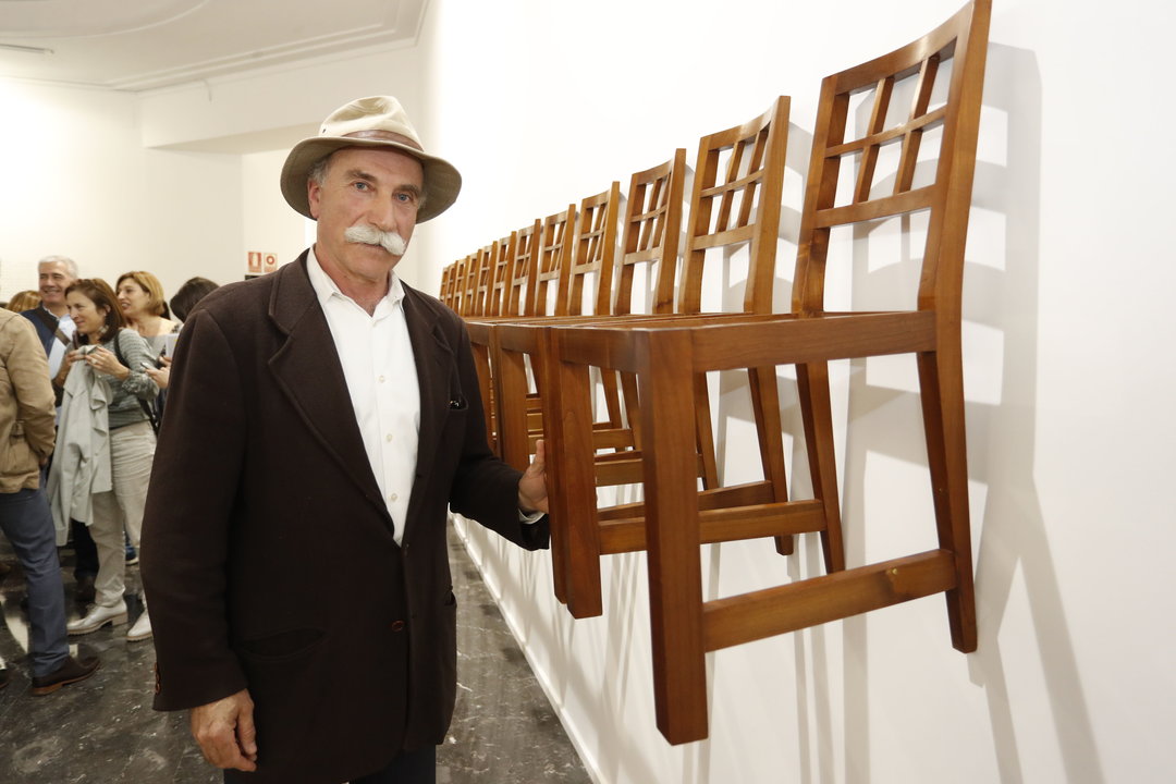 Miguel Saco participa en la exposición que se puede visitar hasta junio en la Casa das Artes.