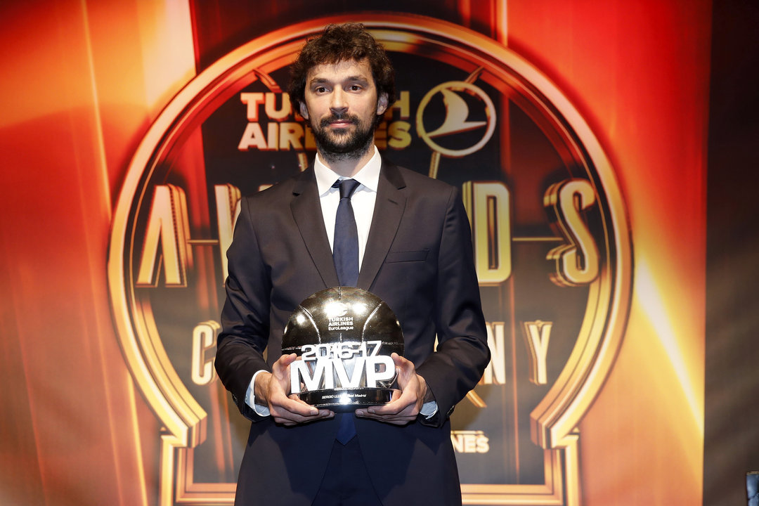 Llull recibió también el premio MVP de la fase regular de la Euroliga.