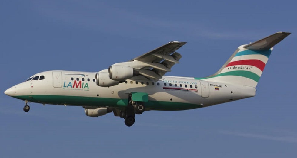 la aerolínea boliviana LaMia