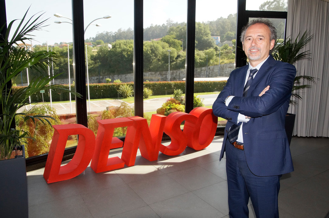 La factoría Denso Vigo, que dirige Roberto Cavallo, lleva doce años instalada en el Parque Tecnológico.