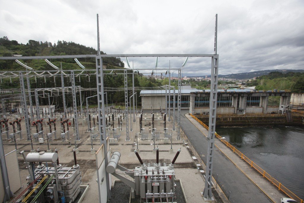 Imagen de la central hidroeléctrica de Velle, en Ourense.