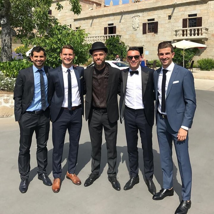 La boda de Dani Abalo reunió a varios amigos