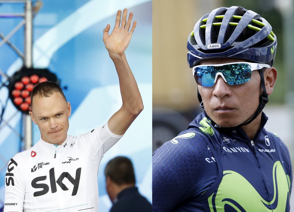 Froome y Quintana son los principales favoritos a la victoria en el Tour de Francia