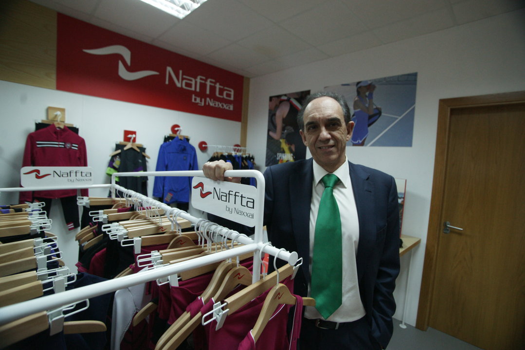 Miguel Ángel Sainero es el gerente de Naffta y ve futuro en la compañía en el extranjero.