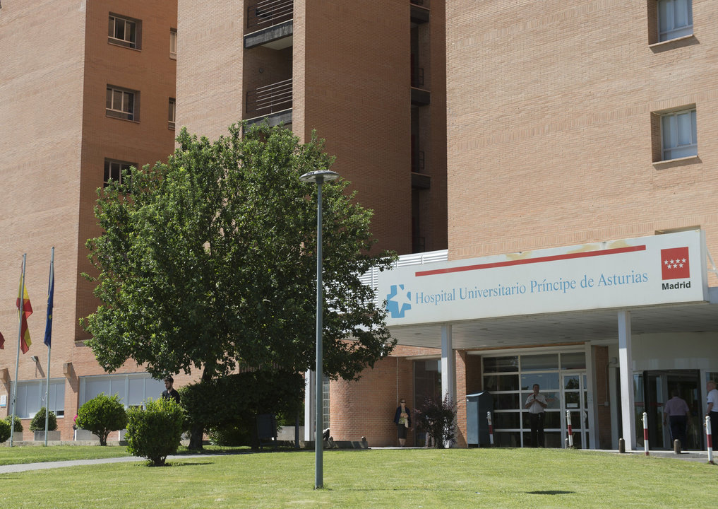 Exteriores del hospital Príncipe de Asturias de Alcalá de Henares.