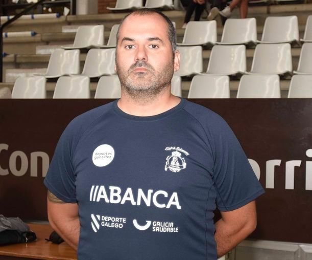 Abel Estévez, entrenador y presidente del Godoy Maceira Porriño.