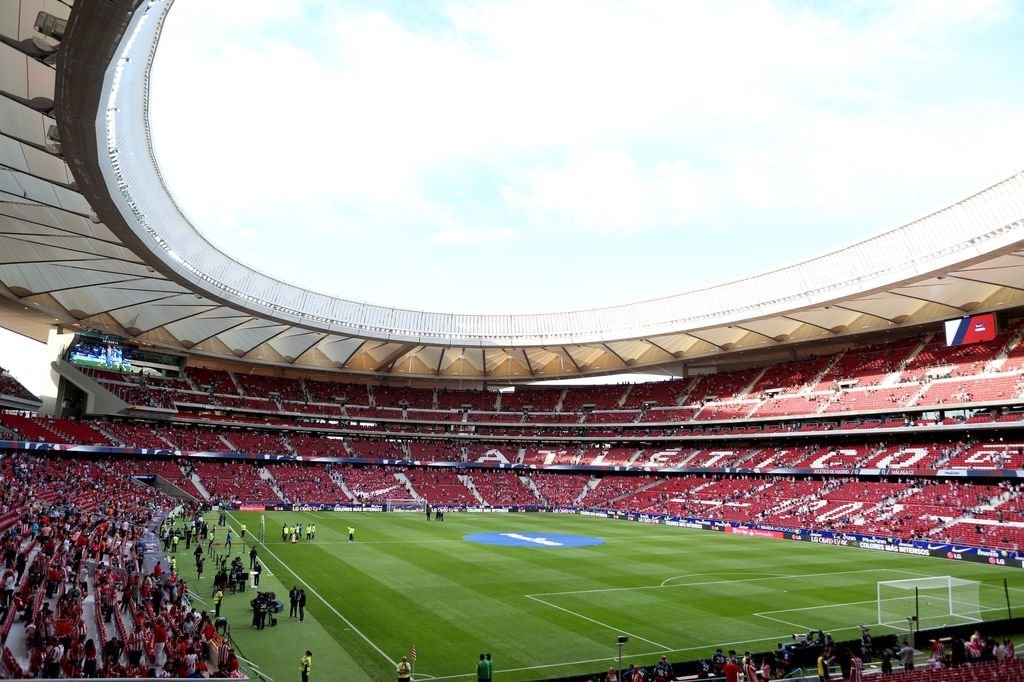 El Wanda Metropolitano reunió a 63.114 espectadores en el primer partido que acoge.