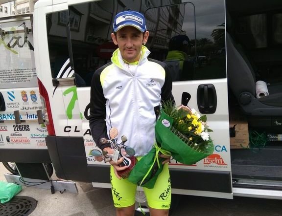 Willem Smit fue tercero en la Volta a Galicia que acabó el domingo.