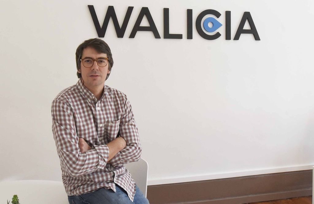 José Viqueira ha creado con otros socios el portal Walicia.