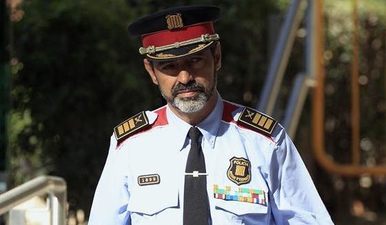 El jefe de los Mossos d'Esquadra, Josep Lluis Trapero